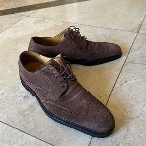 cole haan suede men’s shoes
